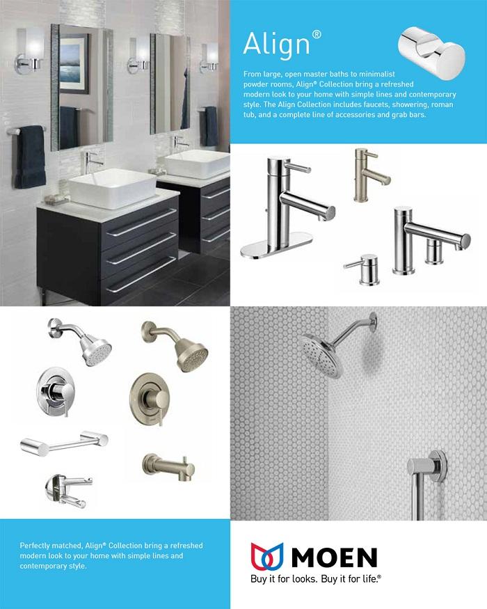 MOEN Align 24 in. Towel Bar in Brushed NickelYB0424BN The Home Depot